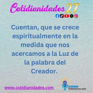 Perlas Cotidianas – Responsabilidad?