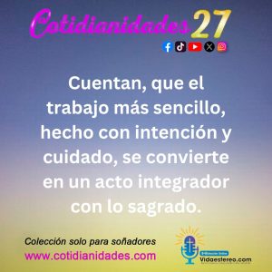 Perlas Cotidianas – Labores?