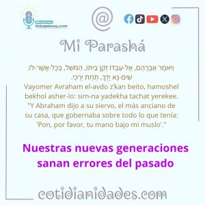 Mi Parashá – Génesis 24:2
