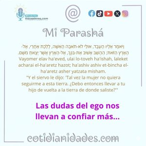 Mi Parashá – Génesis 24:5