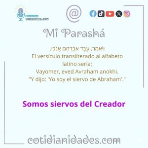 Mi Parashà – Génesis 24:34