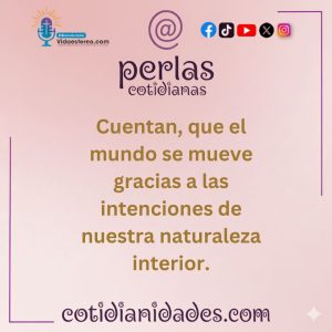Perlas Cotidianas – Actuar?