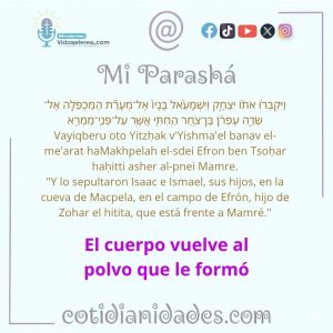 Mi Parashá – Génesis 25:9