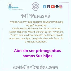 Mi Parashá – Genesis 25:12