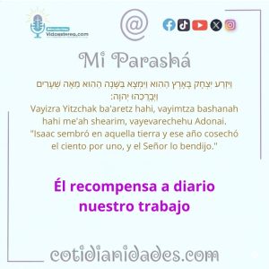 Mi Parashá – Génesis 26:12