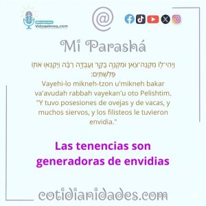 Mi Parashá – Génesis 26:14