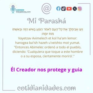 Mi Parashá – Génesis 26:11