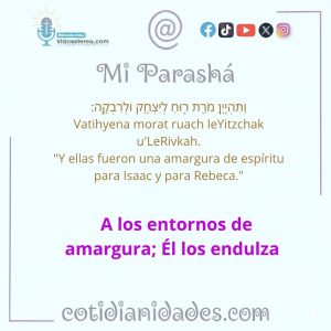 Mi Parashá – Génesis 26:35